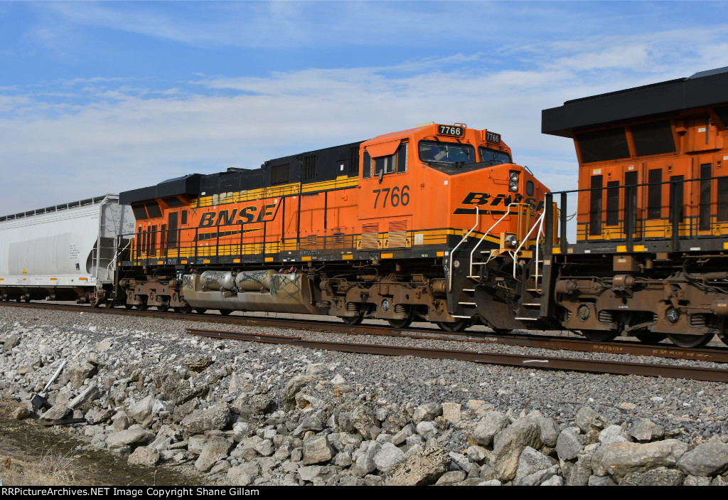 BNSF 7766 Roster shot.